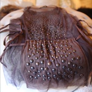 Rozae Nichols Sheer Top